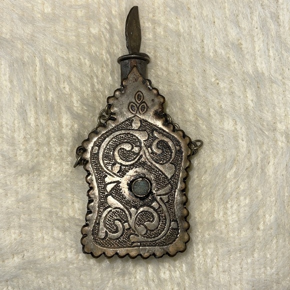 Vintage gunpowder flask - Picture 1 of 7